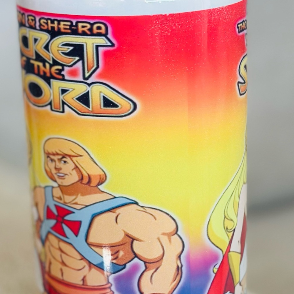 He-Man & She-ra 16oz Glass Can - Picture 4 of 4